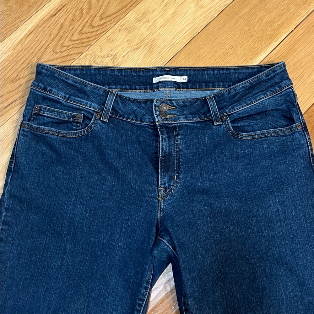 Levi's SuperLow Flare Jeans Size 34x34 - Picture 5 of 16